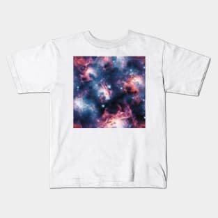 Deep Outer Space Pattern 13 Kids T-Shirt